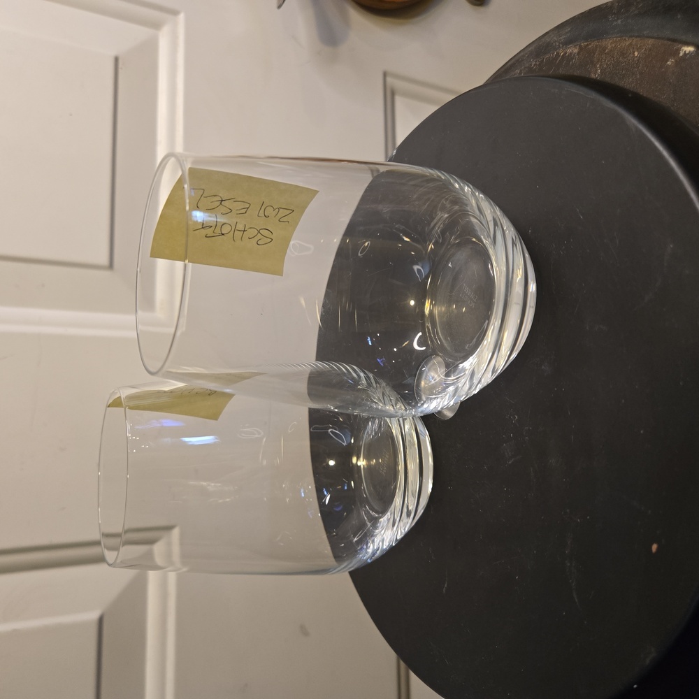 Scott Zwiesel Crystal Stemless Wine Glasses Set of 2
